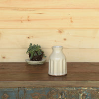 Caldwell Ceramic Vase - White