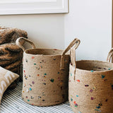 Bright Bits Jute Basket 10"
