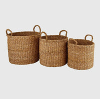 Seagrass Basket - Round Cylinder