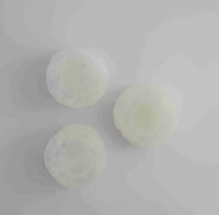 Selenite/Satin Spar Rustic Candle Holder