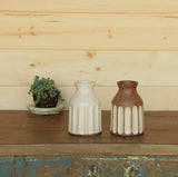 Caldwell Ceramic Vase - White