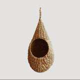 Handwoven Wicker Wall Hanging Basket L Savar Pot Planter