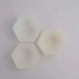 Selenite/Satin Spar Hexagon Bowl