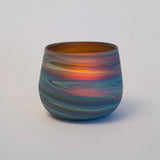 Phoenician Glass Candleholder