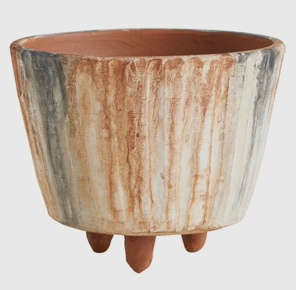 Terracotta Painted Pot