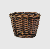 Mosi Dark Brown 6" Lined Planter Basket