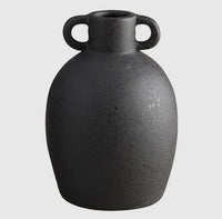 Grey Two Handle Pot