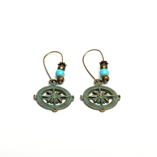 Compass Earrings