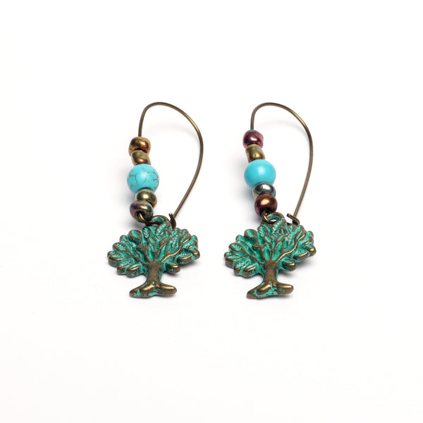 Tree Earrings