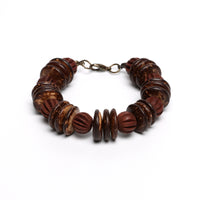 Red Wood - Wood Bracelet
